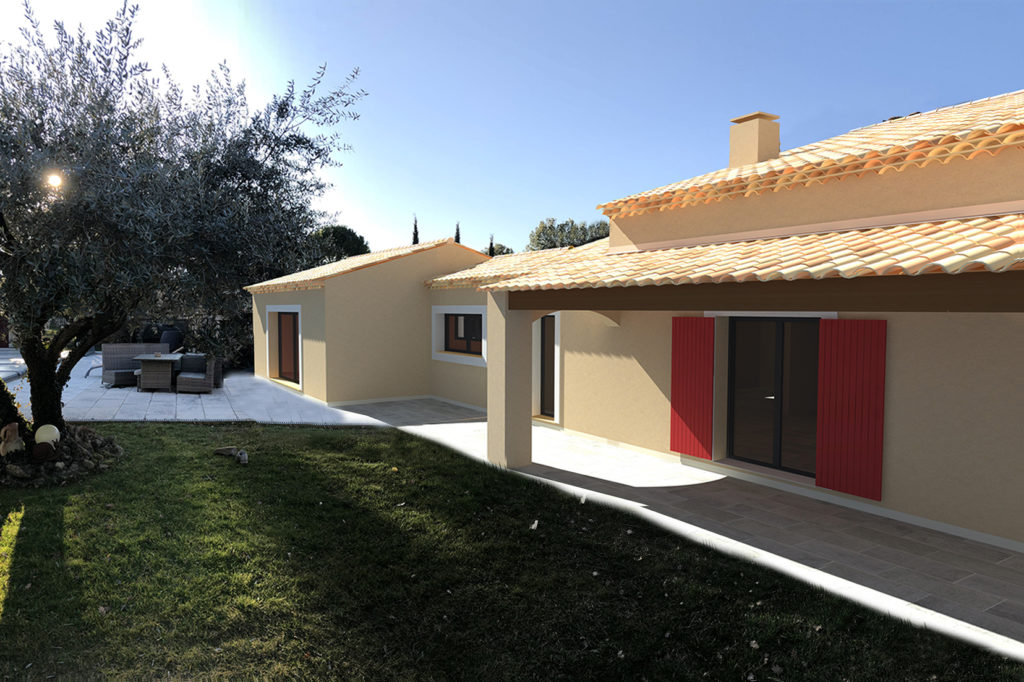 Réhabilitation et extension , service particulier